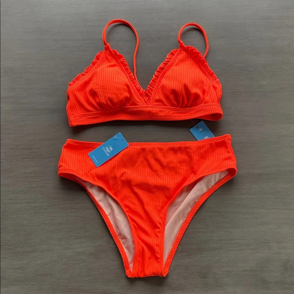 Orange Bikini Set - Picture 1 of 2